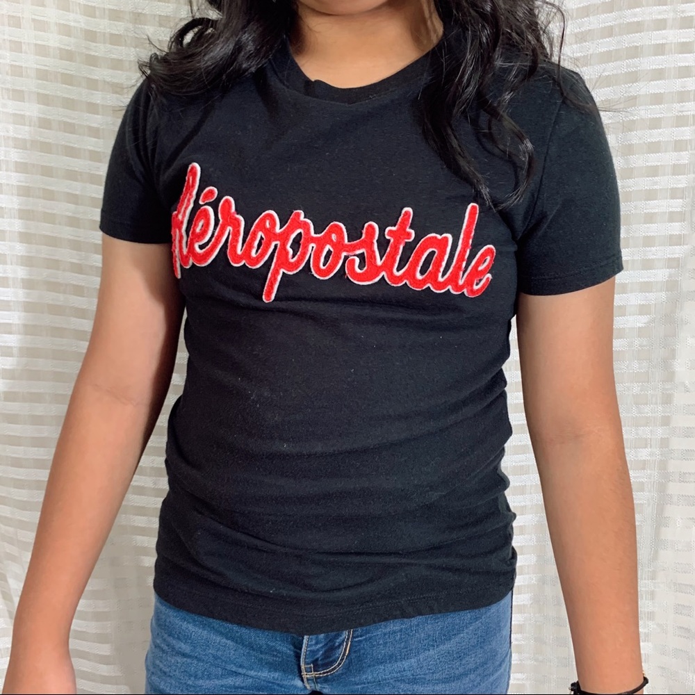 Aeropostale Black Tee